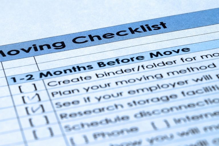 moving checklist pro